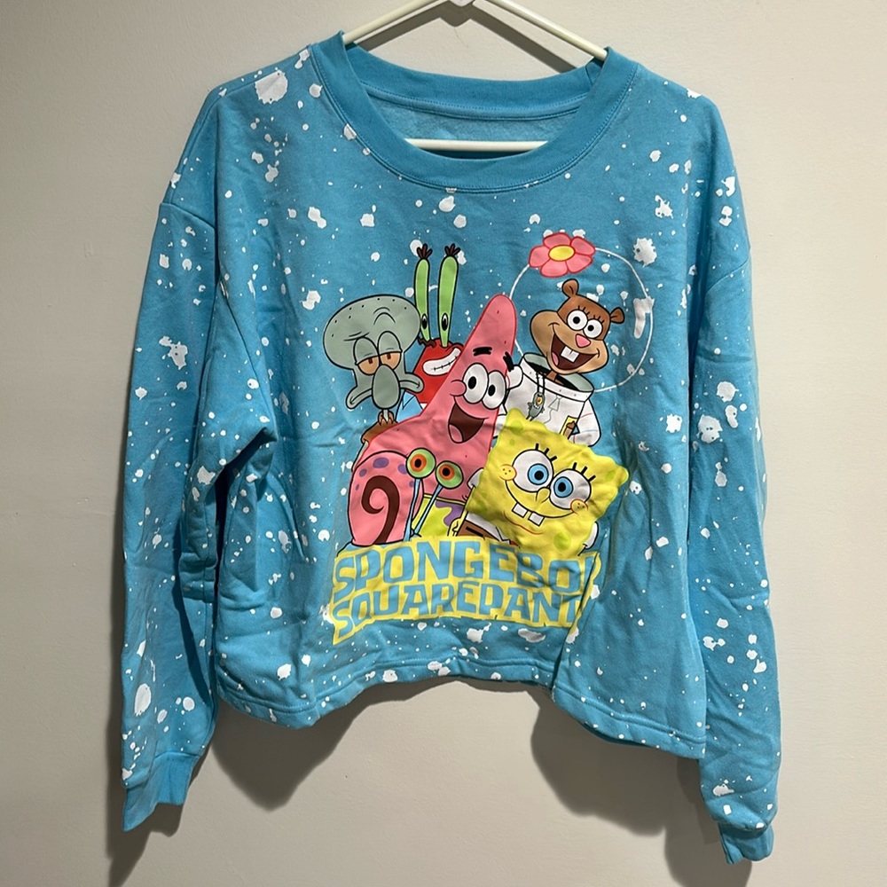 NWOT Nickelodeon SpongeBob SquarePants Crewneck - 3XL